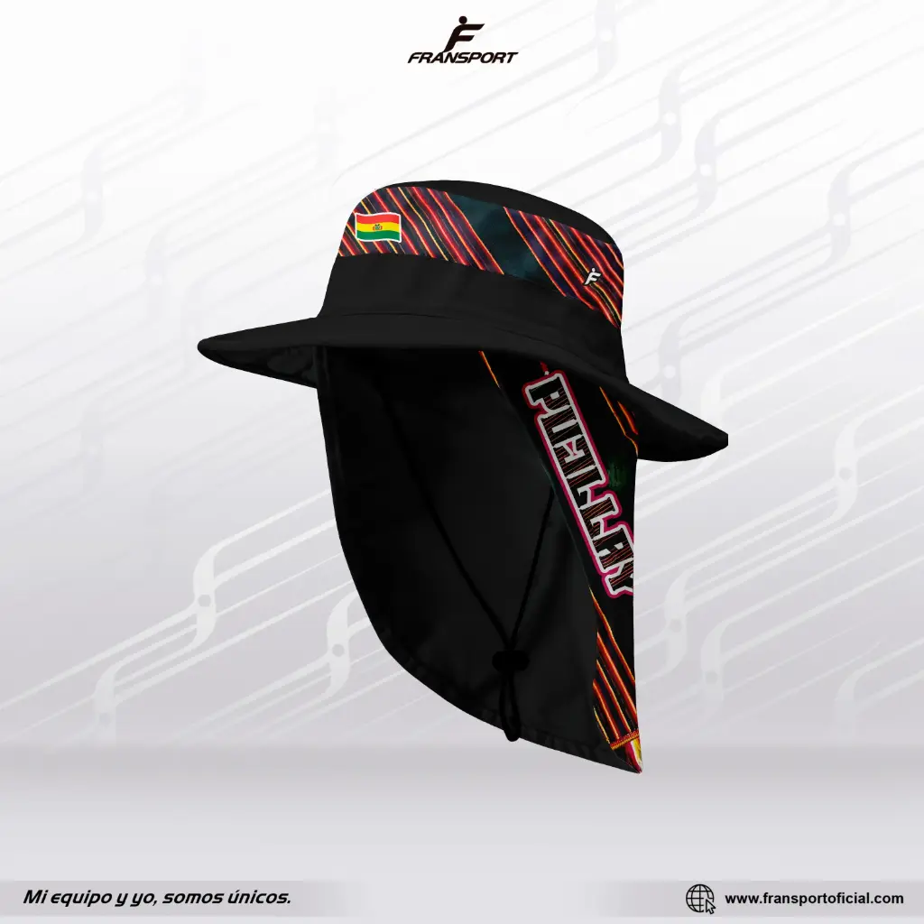 Sombrero de protección solar personalizable estilo folklorico - Pujllay