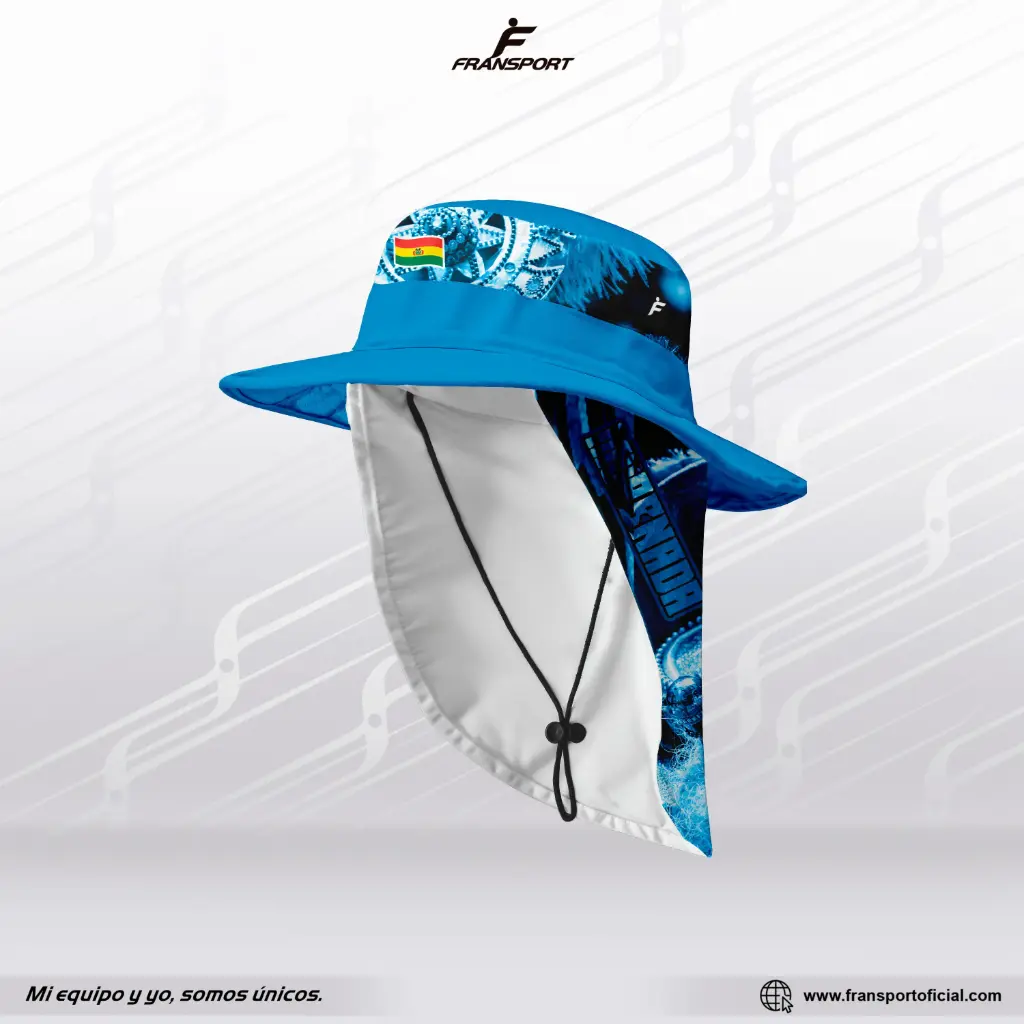 Sombrero de protección solar personalizable estilo folklorico - Morenada