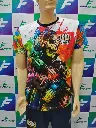 Polera suelta estilo policial - personalizable - full sublimado