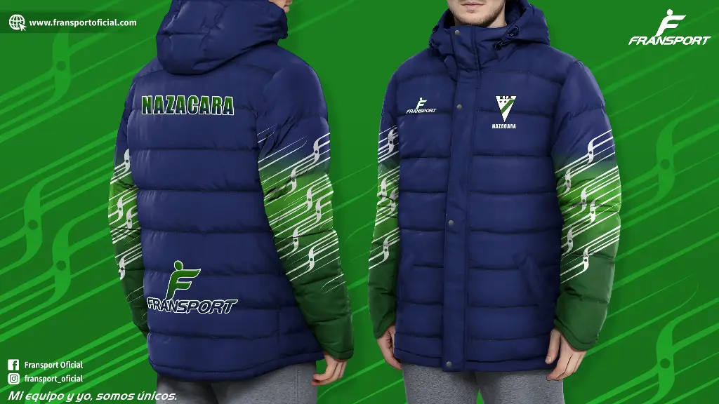 Parka Sublimixto (Azul marino)