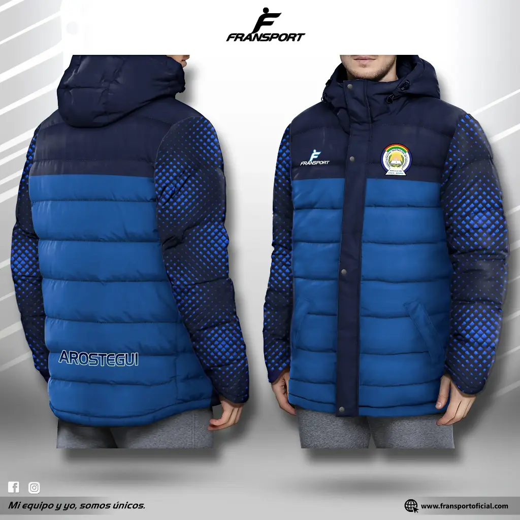 Parka Sublimixto (Azul marino)