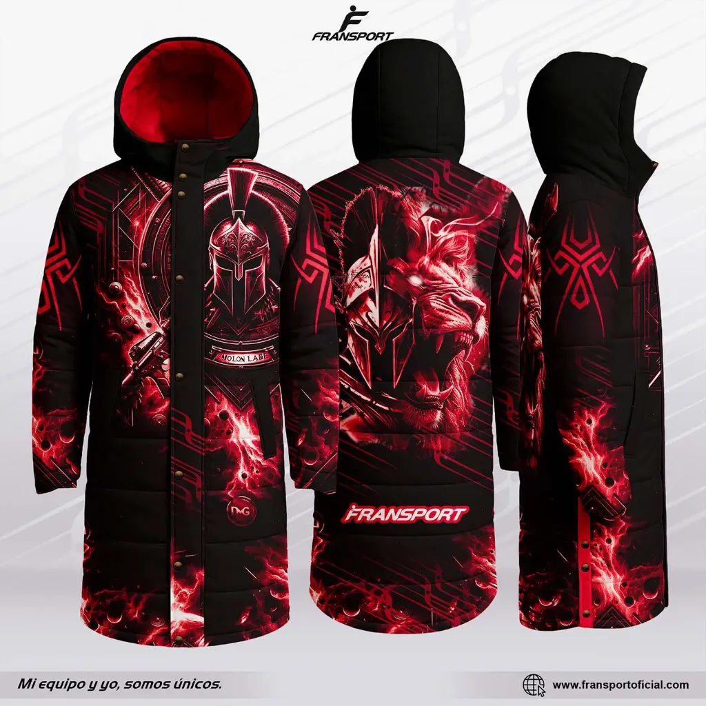 Gabardinas Full sublimado - 673 (Negro)