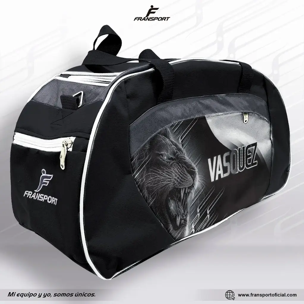 Maletin mediano personalizable Fransport (Blanco)