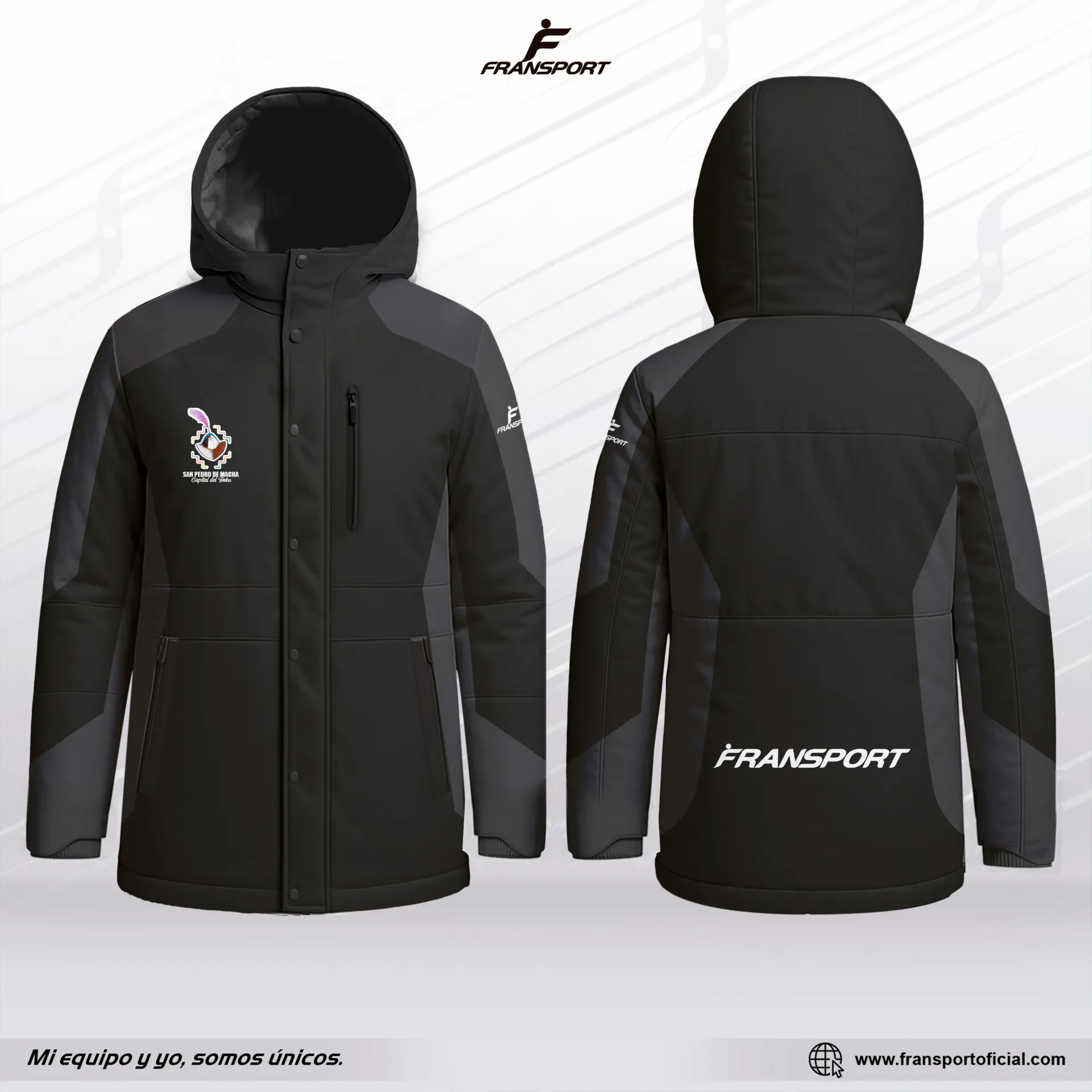 Impermeable - Rompevientos personalizable Fransport - CRM 770