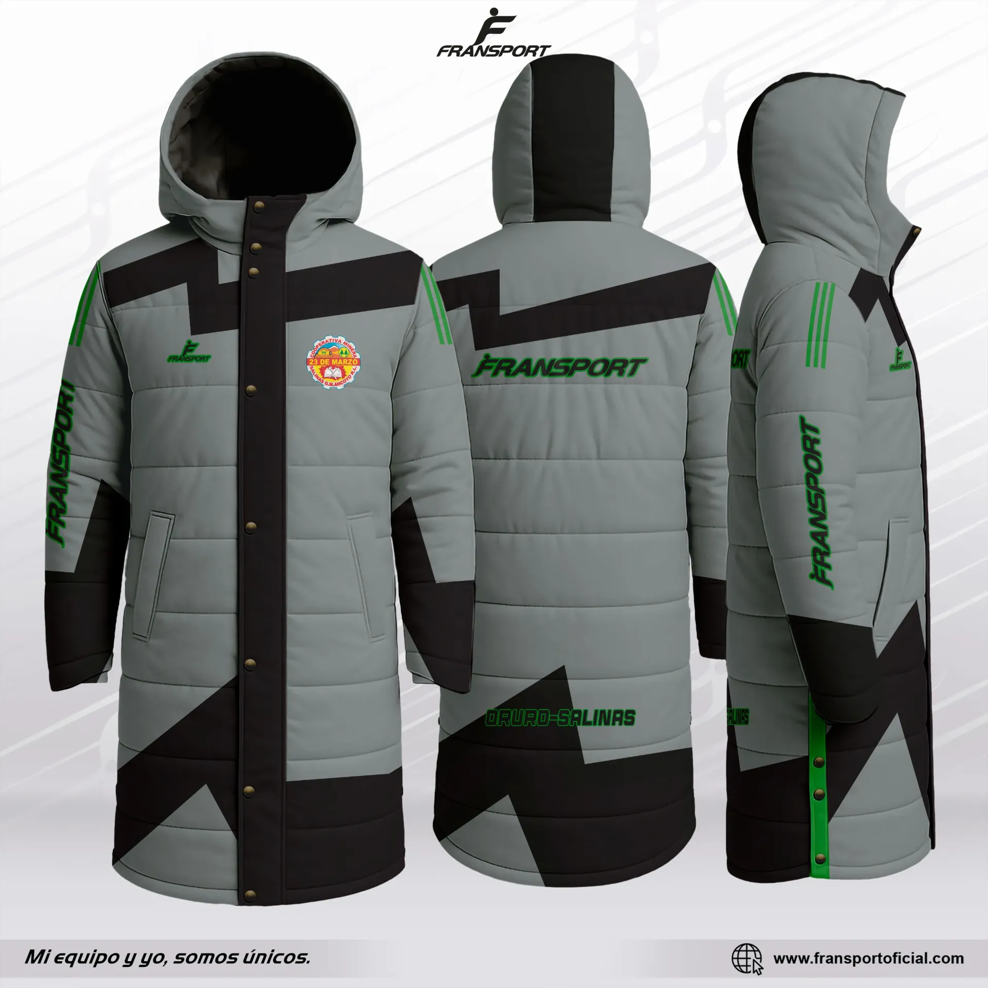 Gabardinas sin sublimado - N 1309 (Negro)