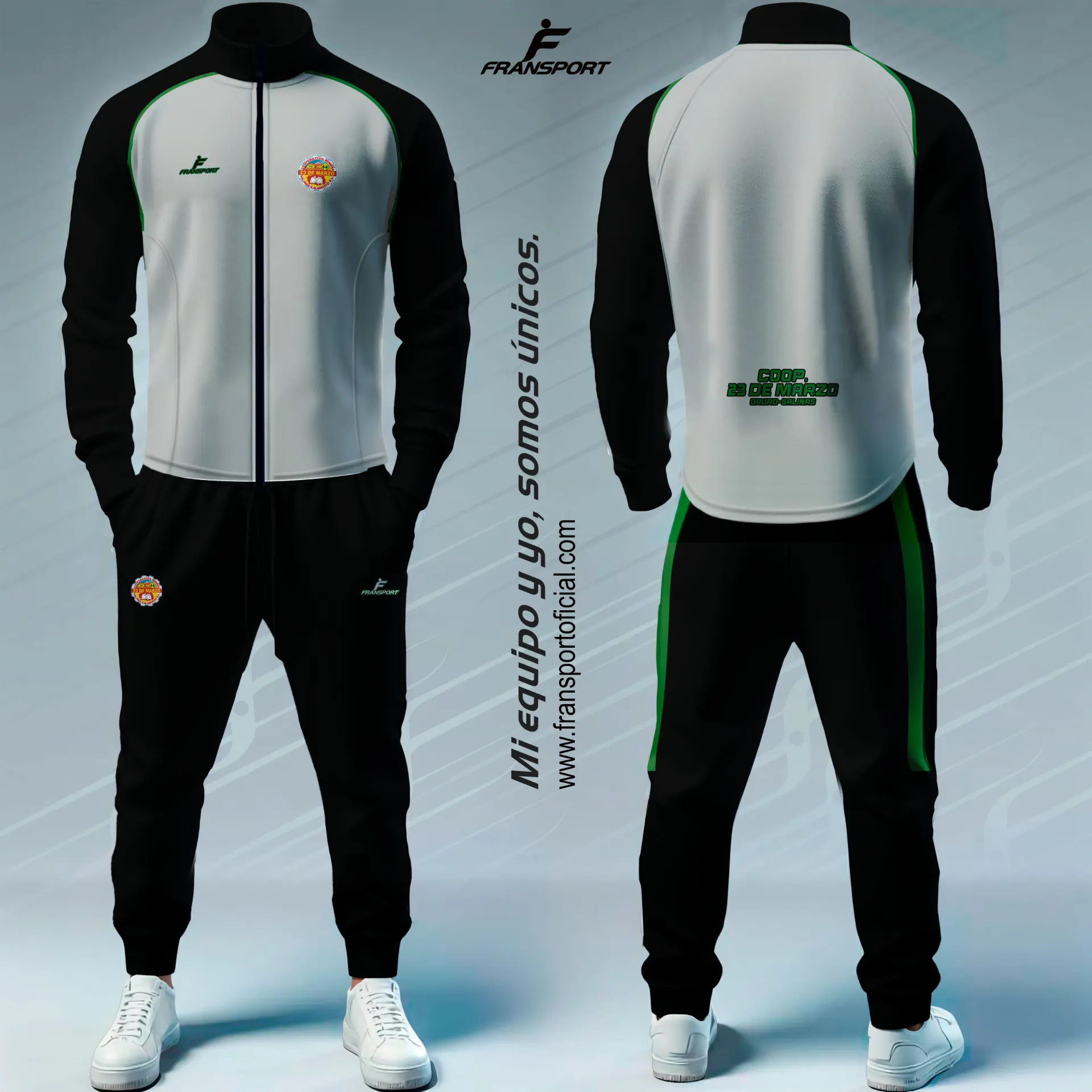 Deportivo sin sublimado - N 1309 (Negro)