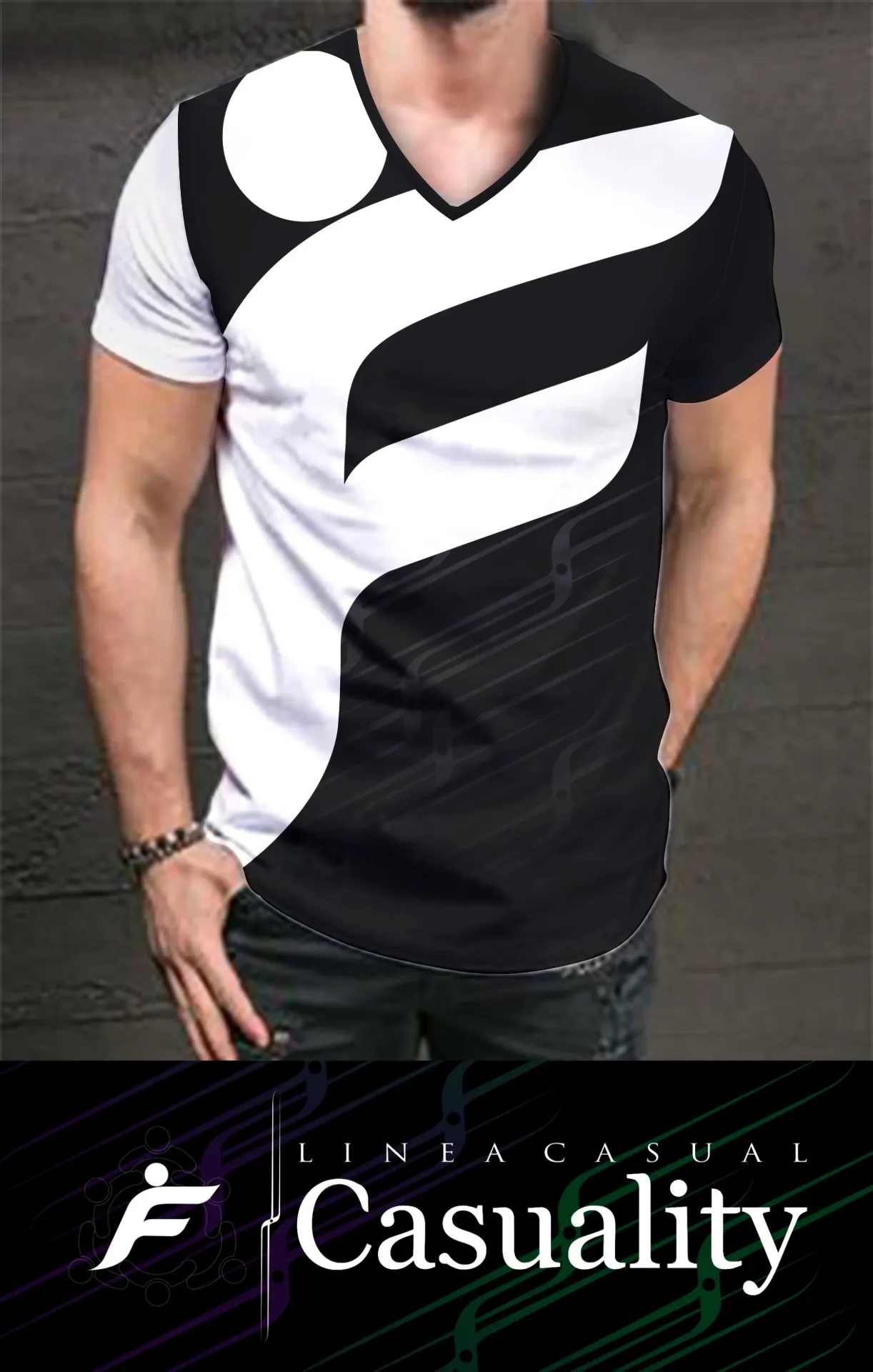 Camisetas personalizables Fransport estilo casual - full sublimado (Blanco)