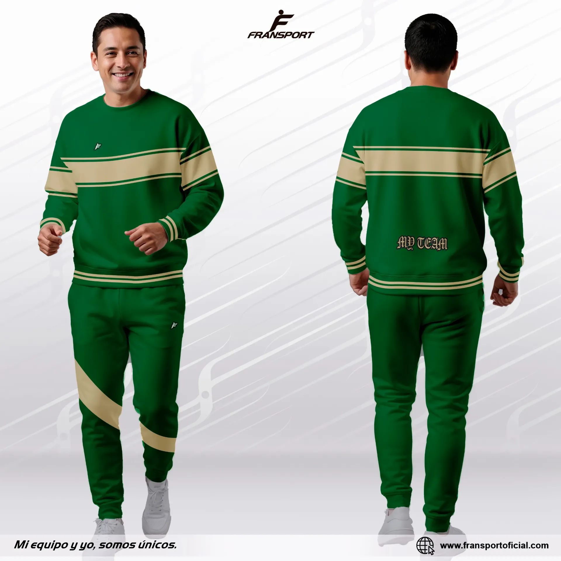 Chándal casual fransport - personalizable - Id 1419