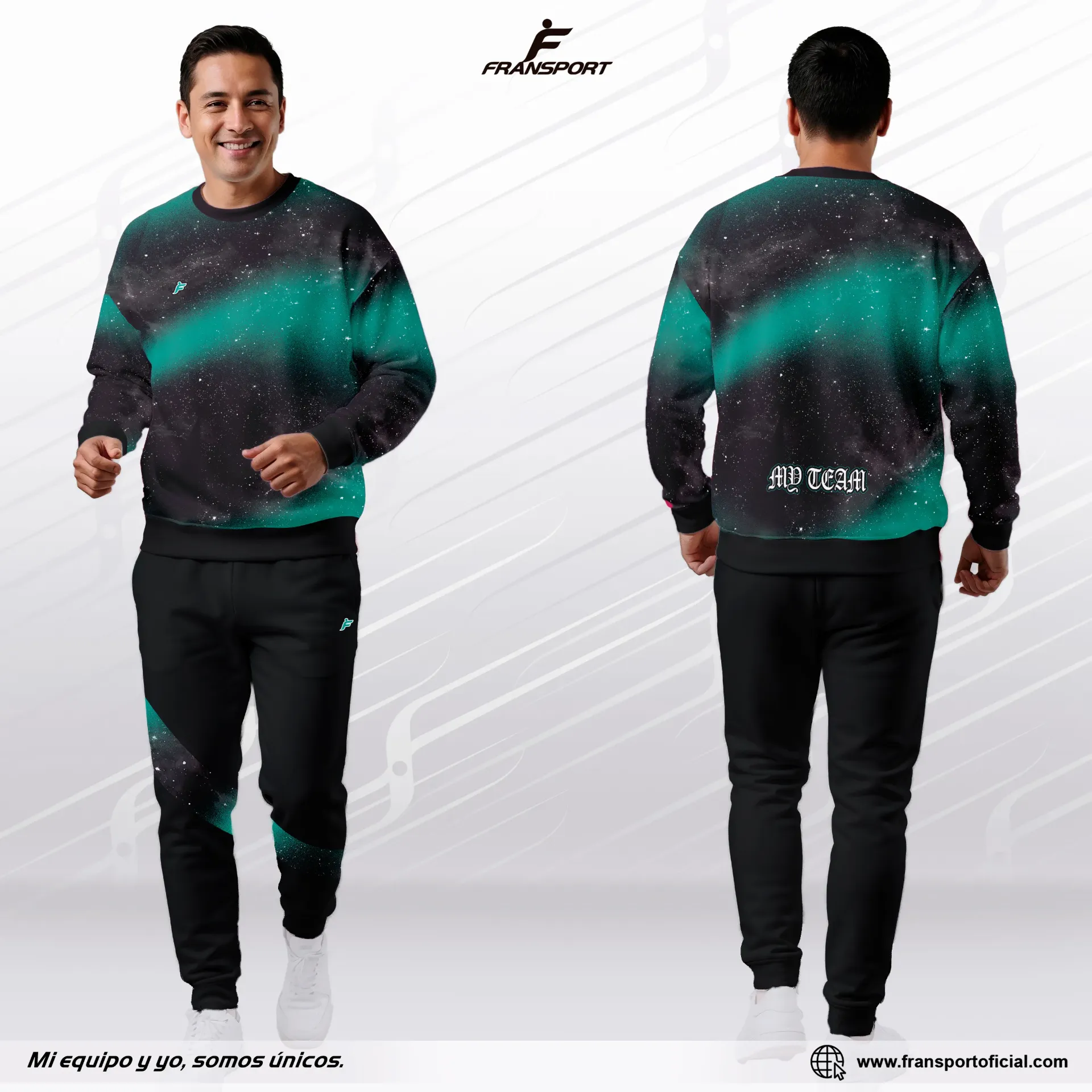 Conjunto deportivo casual fransport - personalizable - Id 1419