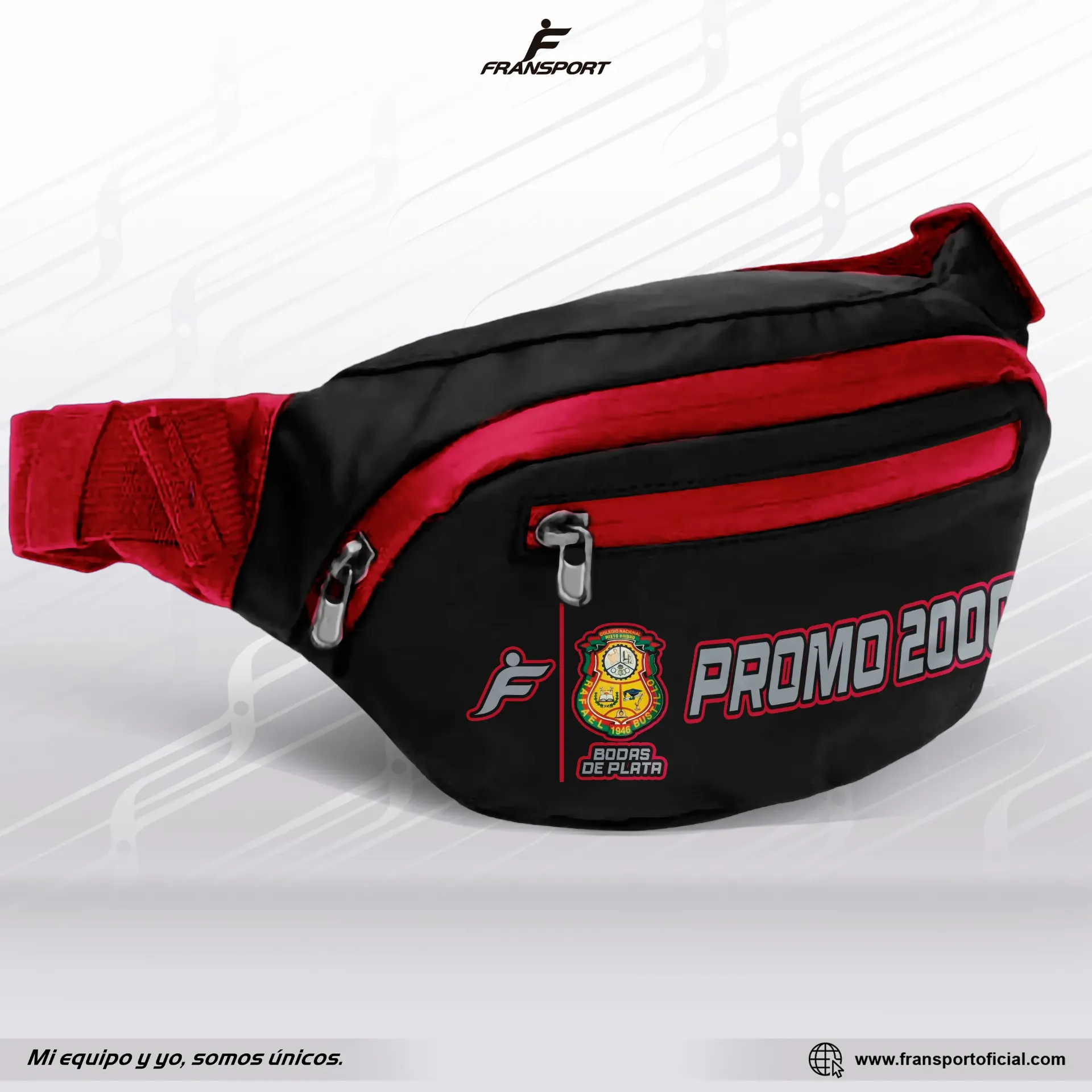 Riñonera - Bananero Personalizable Fransport - ID 1419