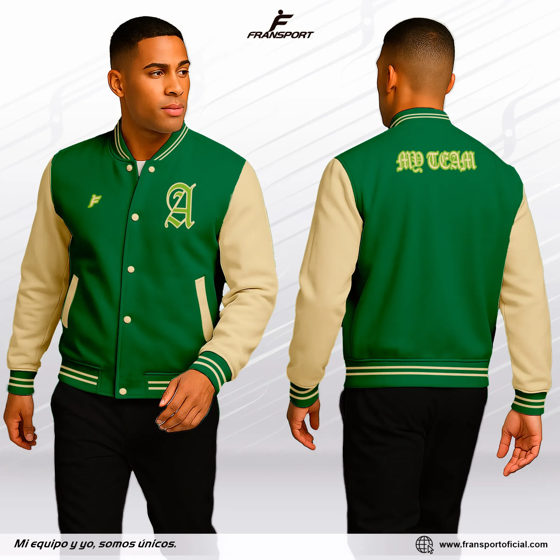 Bomber Casual Personalizable Fransport - ID 1419