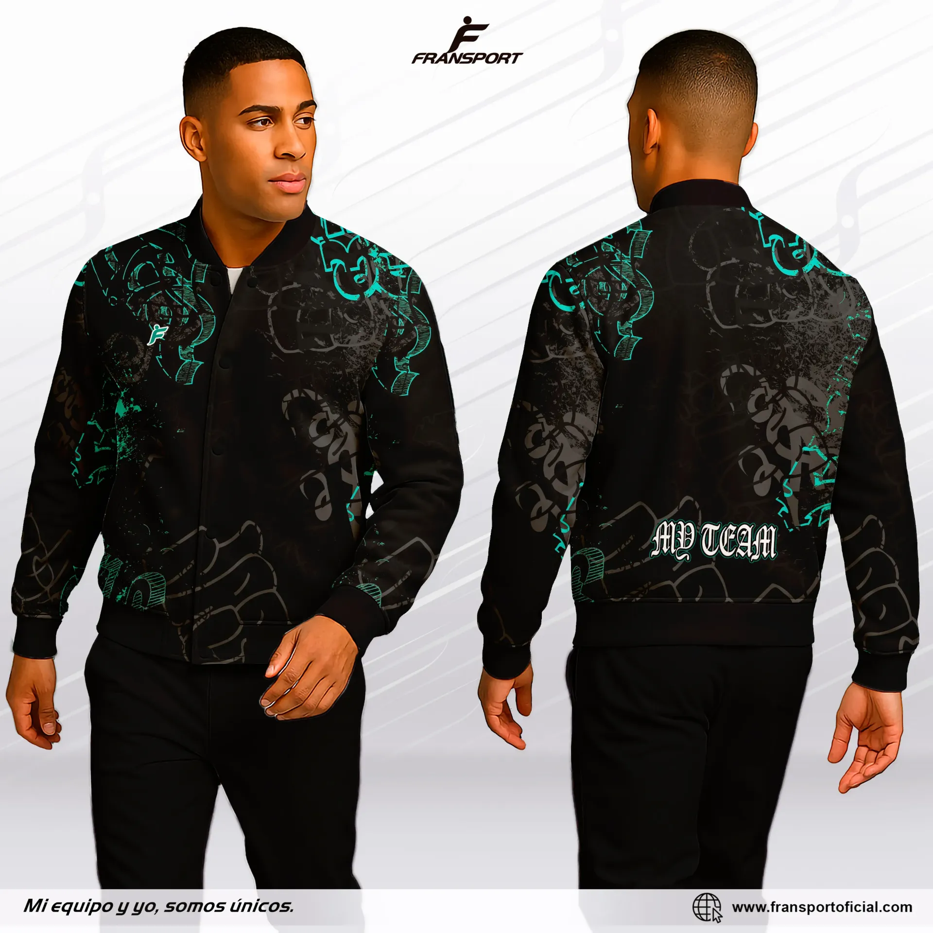 Bomber Casual Personalizable Fransport - ID 1419