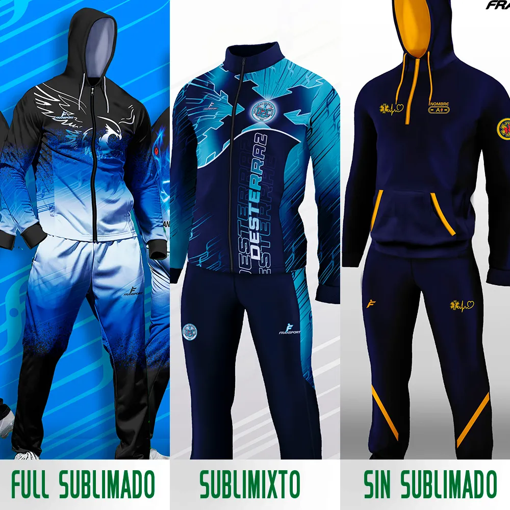 [Kit Dep] Conjunto Deportivo - Chamarra + Pantalon