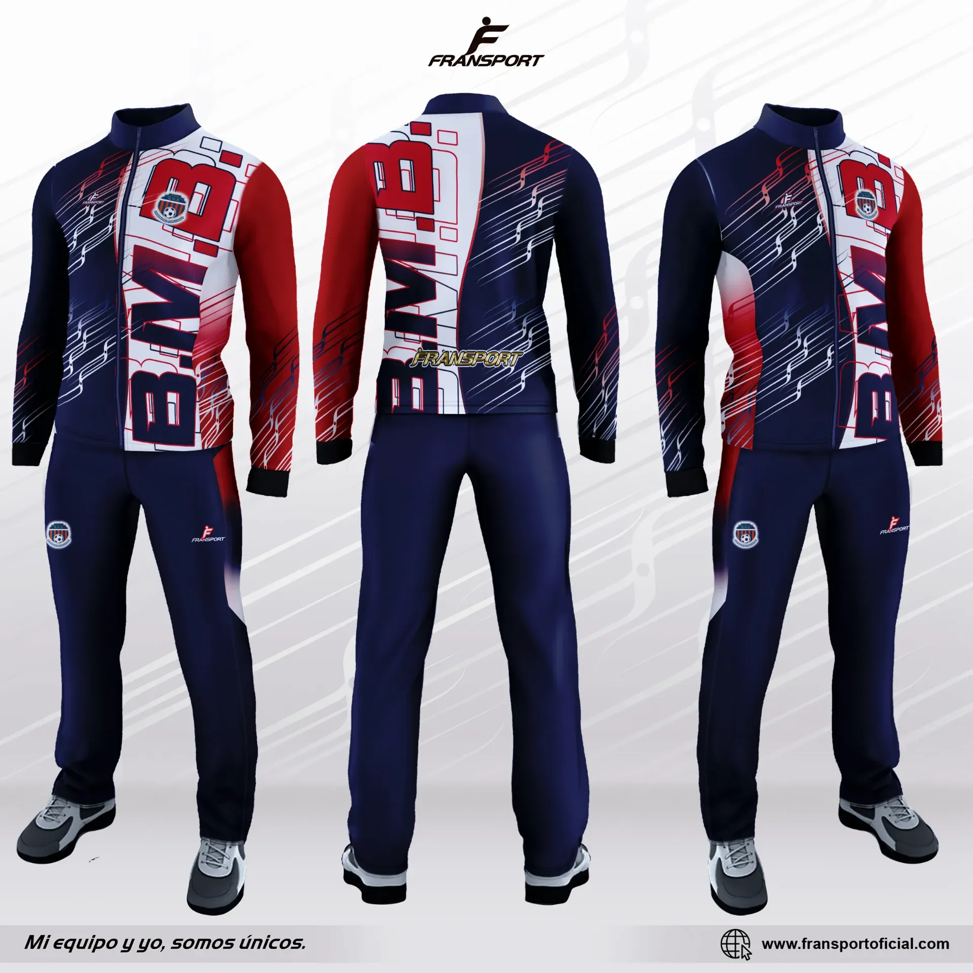 Deportivo Sublimixto - MOD 8512 (Blanco)