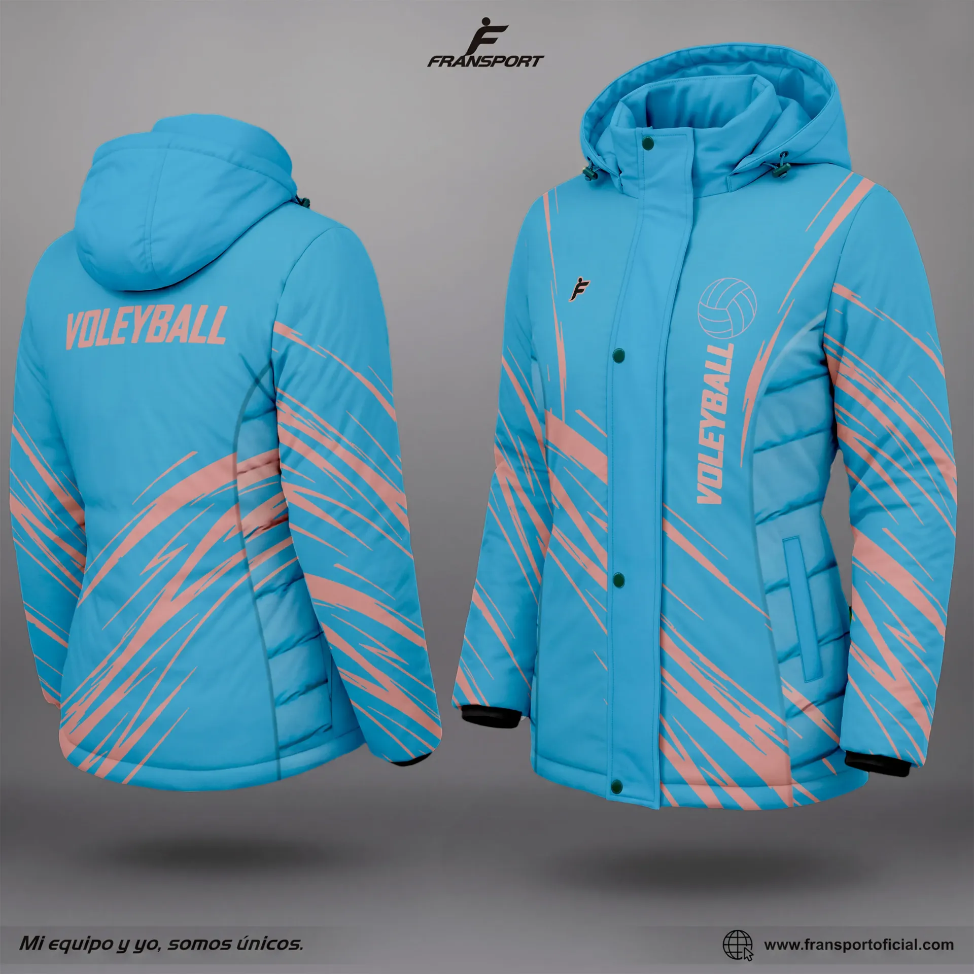 Parka full sublimada personalizable - 771 a