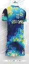 Poleras y corto Fútbol Diseño Fransport Personalizable full sublimado