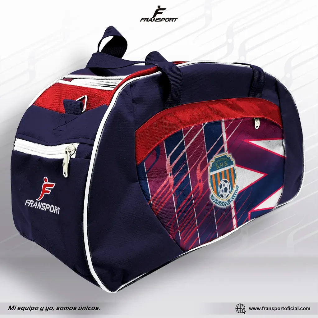 Maletin mediano personalizable Fransport - MOD 8512 (Azul)