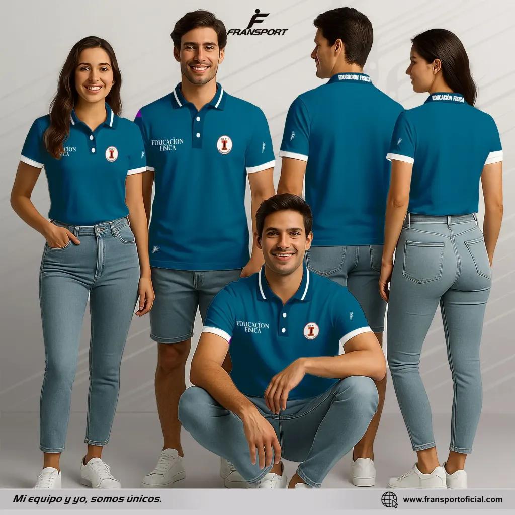 Polo personalizable fransport - CRM 2057