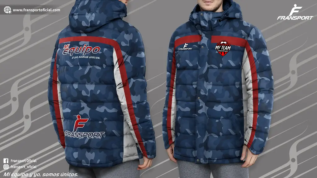 Parka termica Full sublimado personalizable