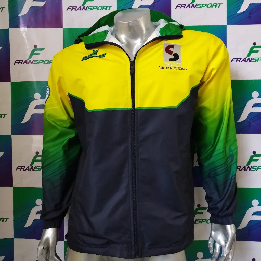 Impermeable - Rompevientos personalizable Fransport - CRM6164 (Azul)