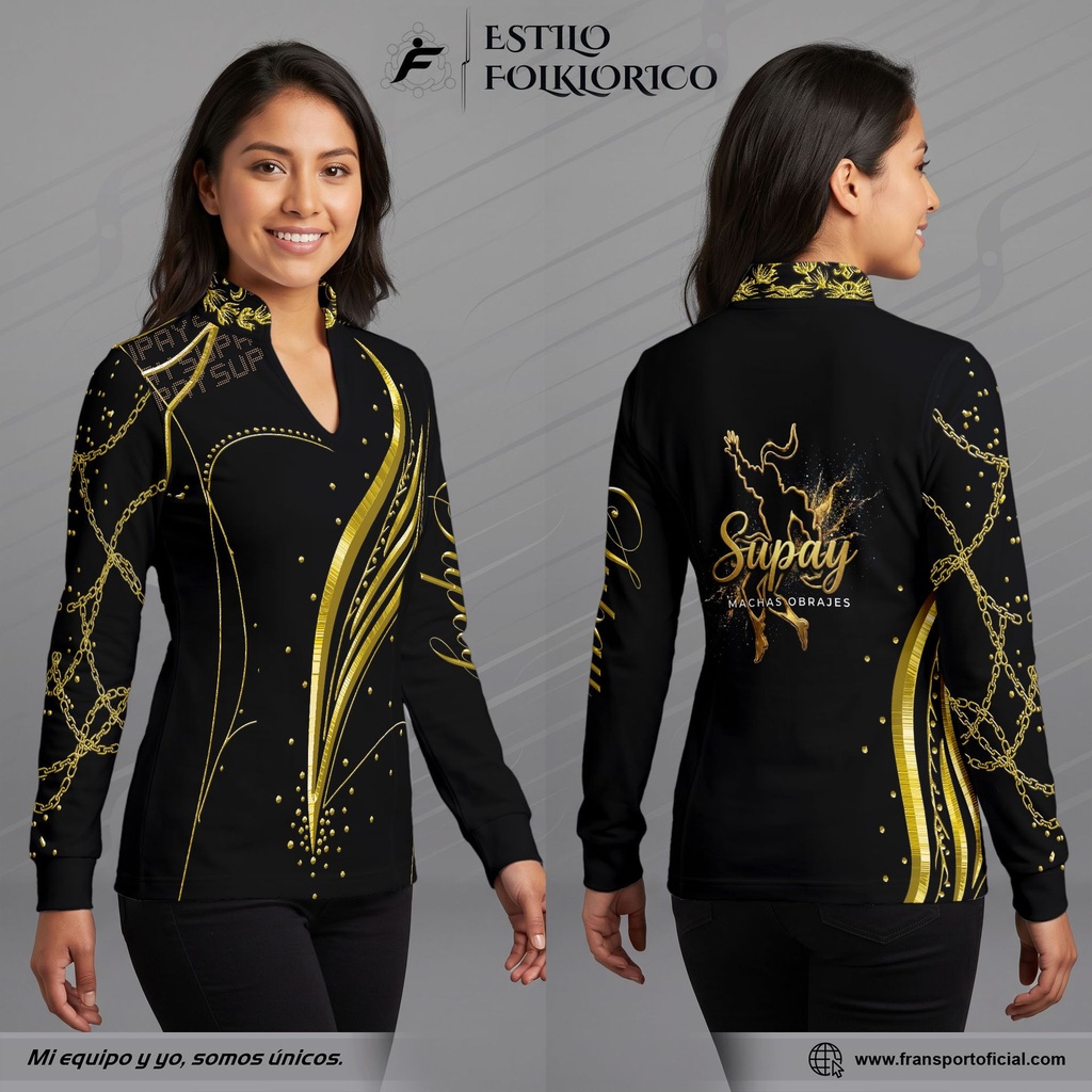 Camiseta Estilo Folklor Bolivia | Modelo Personalizable – Fransport - Modelo 2600