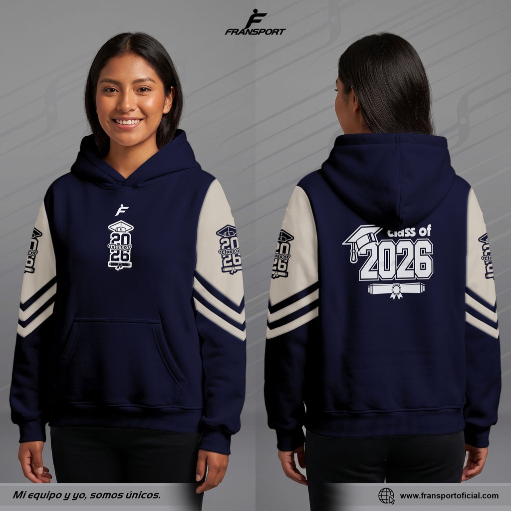 Chaqueta Personalizada para Promociones y Colegios (Modelo ID 2289)