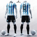 Poleras y corto Fútbol Diseño Fransport Personalizable - CRM 2628