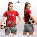 Poleras y corto Fútbol Diseño Fransport Personalizable - CRM 2644