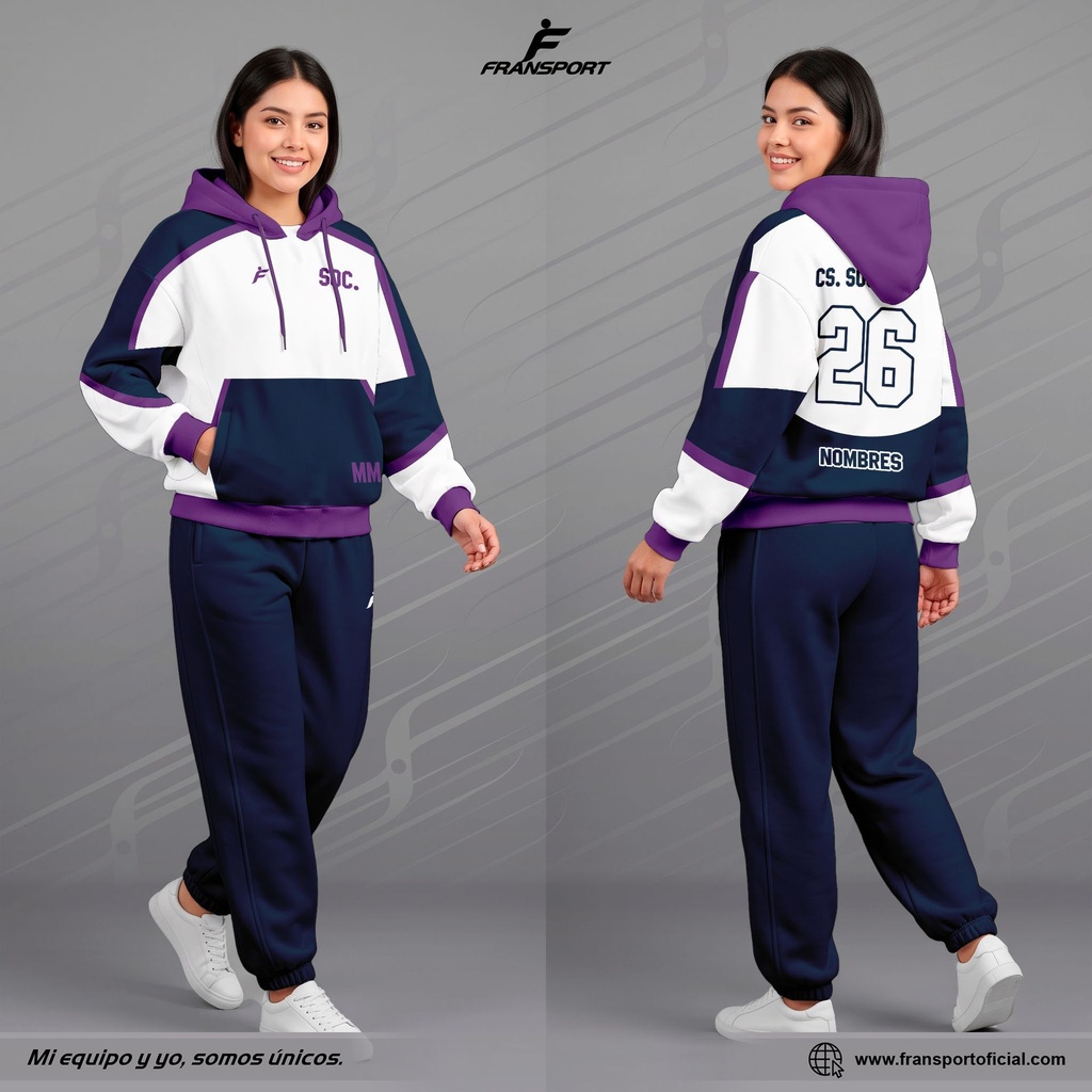 Conjunto Deportivo Oversize - CRM 2685