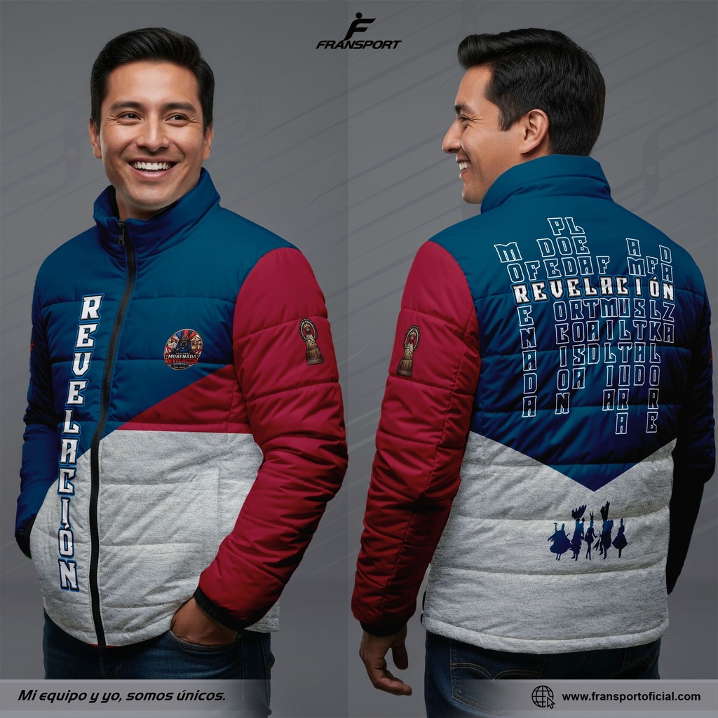 Chamarra termica personalizable Fransport - CRM 2700