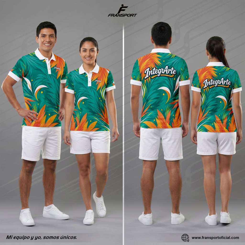 Camiseta Estilo Folklor  | Modelo Personalizable – CRM 2489