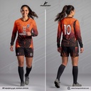 Poleras y corto Fútbol Diseño Fransport Personalizable - CRM 2745