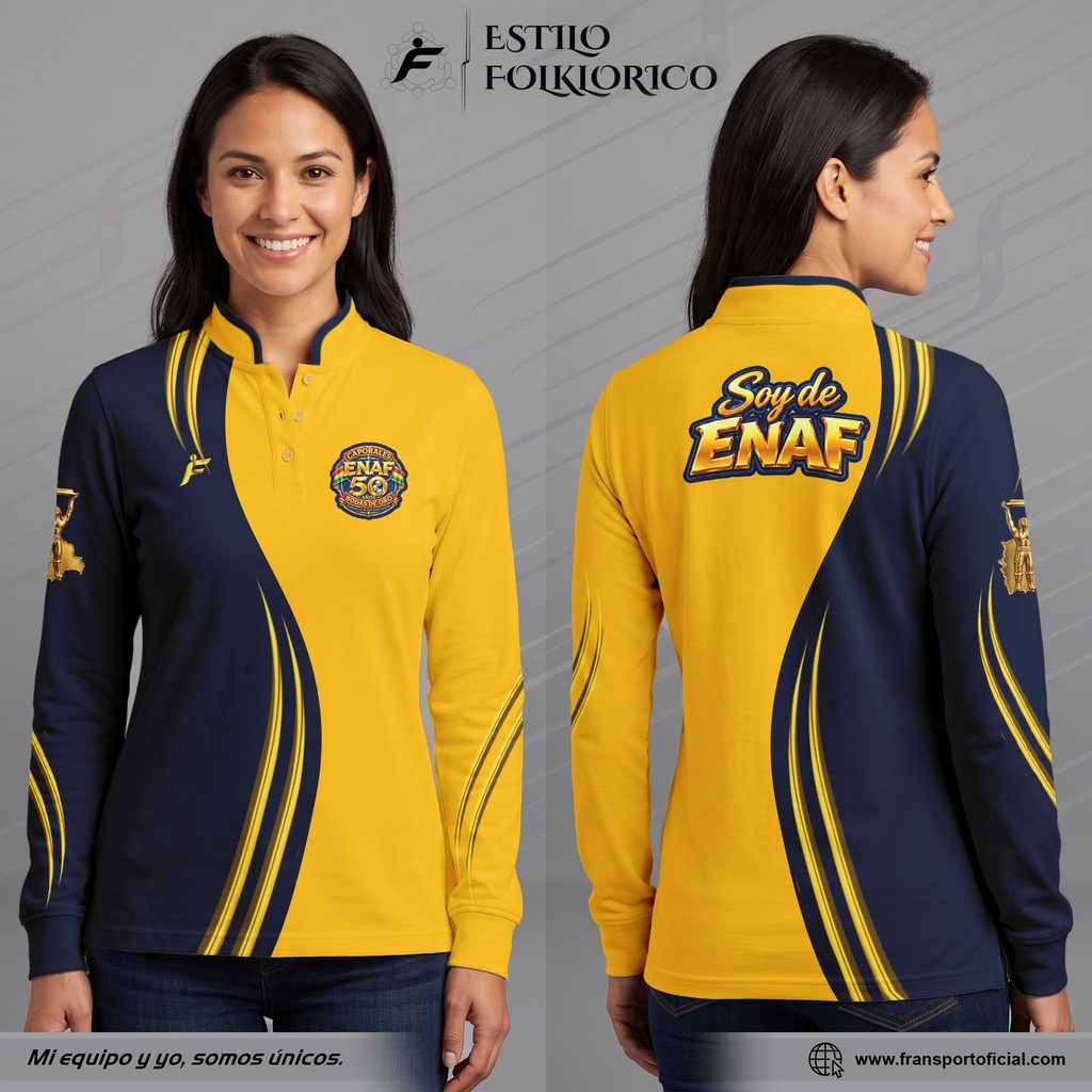 Polera estilo folklorico Caporales - CRM 2736 b