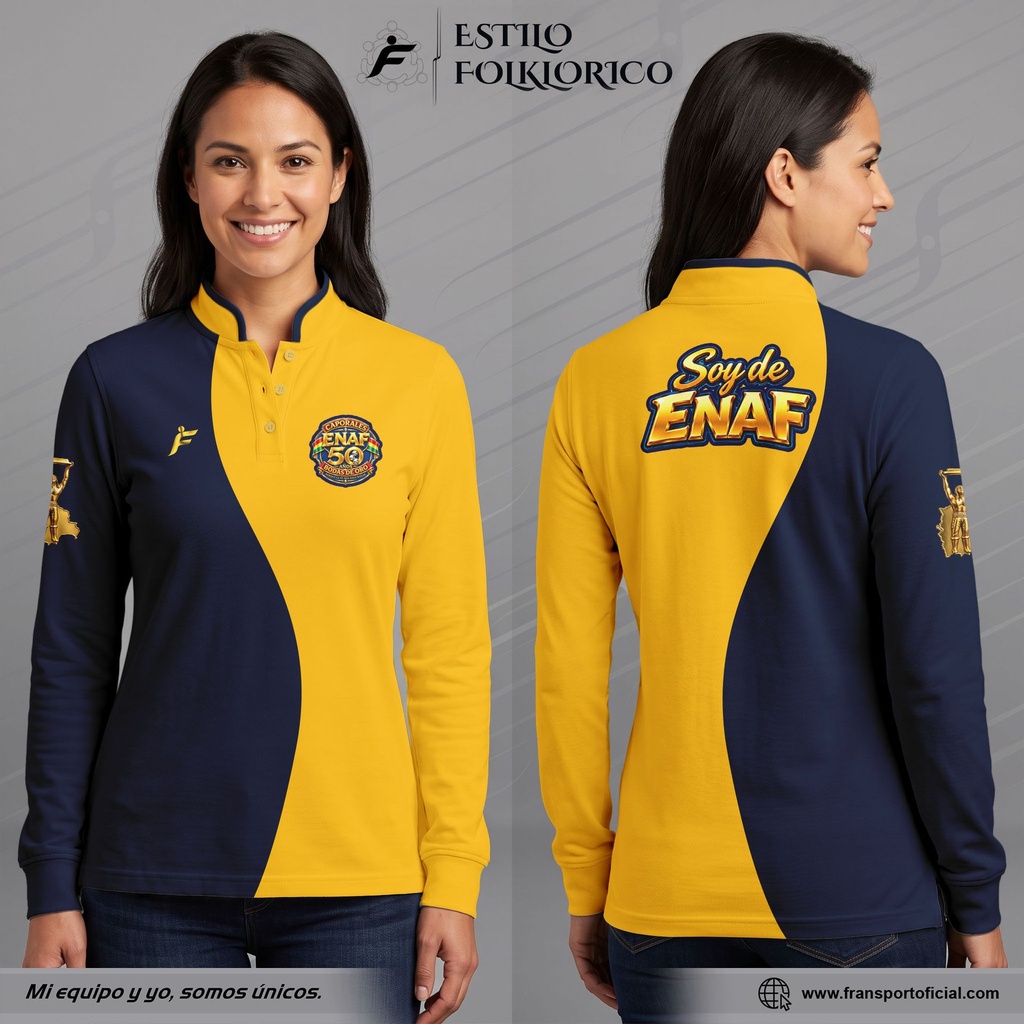 Polera estilo folklorico Caporales - CRM 2736 a