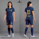 Poleras y corto Fútbol Diseño Fransport Personalizable - CRM 2667