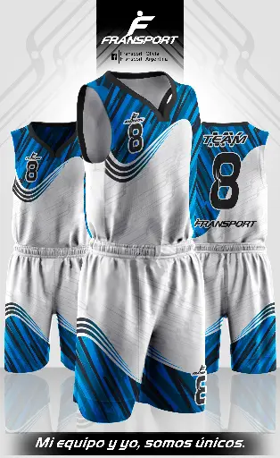 Conjunto malla y bermuda basquet  