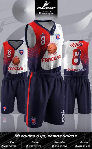 Conjunto malla y bermuda basquet  