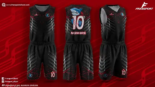 Conjunto malla y bermuda basquet  
