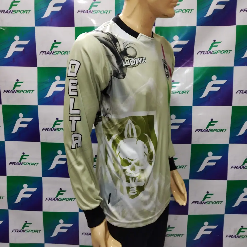 Polera suelta estilo policial - personalizable - full sublimado