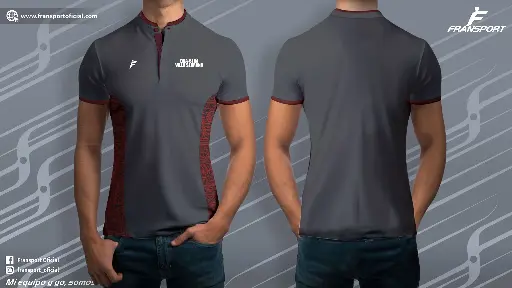 Polo personalizable fransport - Cuello cadete