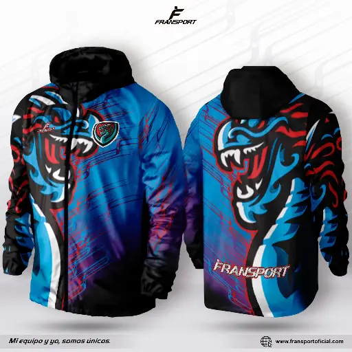 Impermeable - Rompevientos personalizable Fransport - 8528