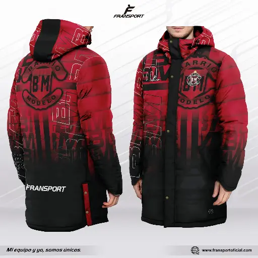 Gabardina full sublimado - personalizable Fransport - crm 196