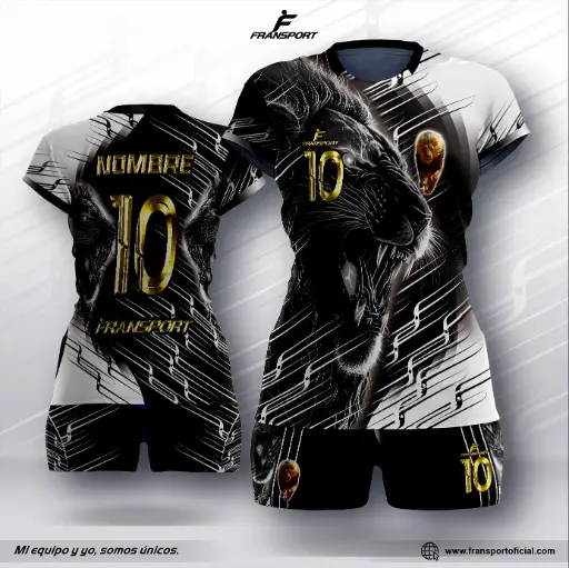 Conjunto Voleyball polera corto - 8504