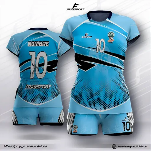 Conjunto Voleyball polera corto - 8524