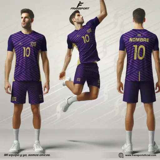 Conjunto Voleyball polera corto - Full sublimado - #404