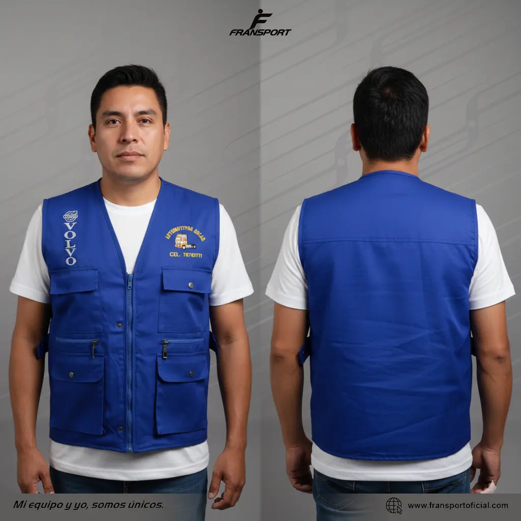 Chaleco - Ropa de trabajo personalizable Fransport
