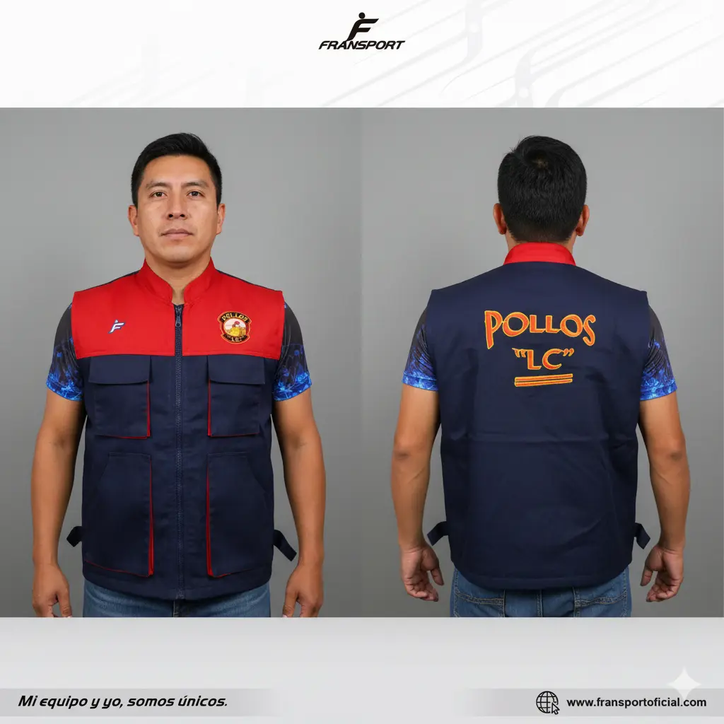 Chaleco - Ropa de trabajo personalizable Fransport - 8760