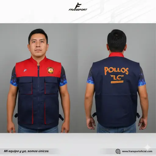 Chaleco - Ropa de trabajo personalizable Fransport - 8760