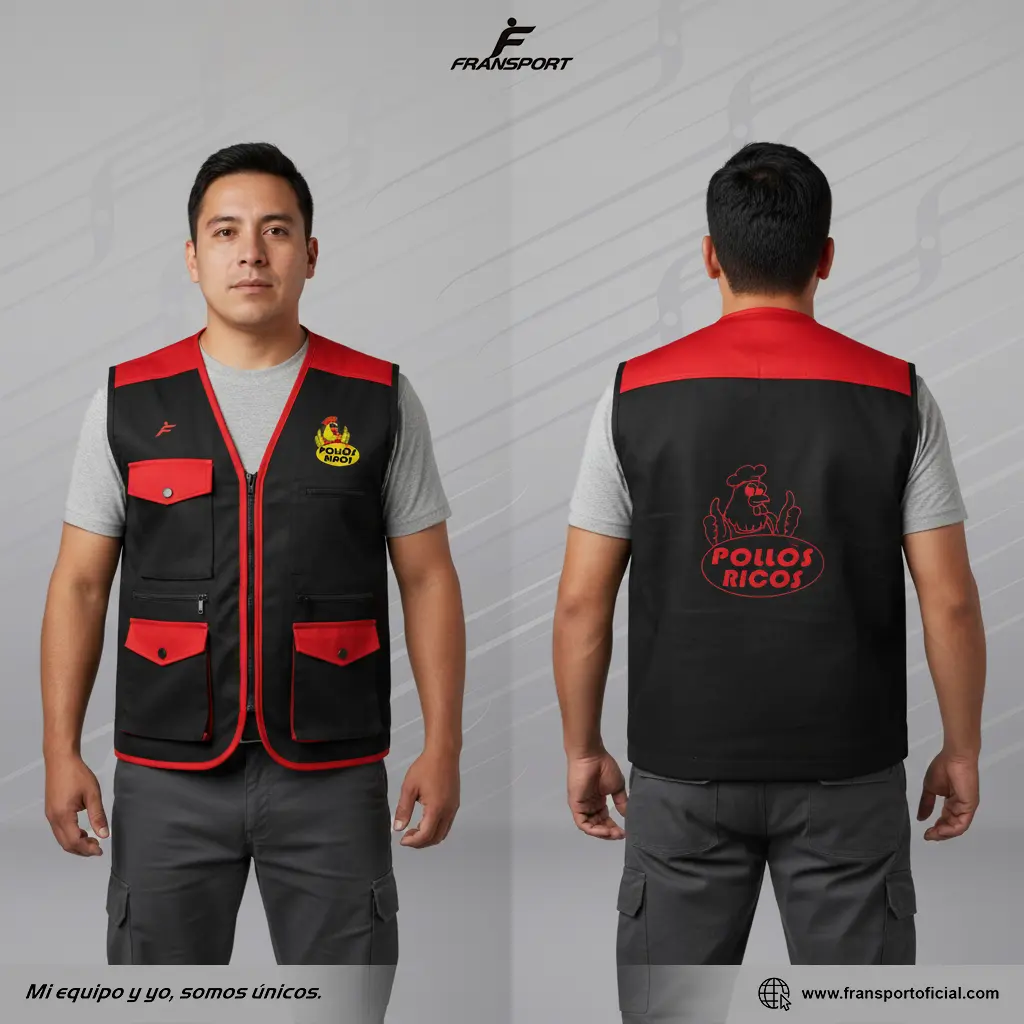 Chaleco - Ropa de trabajo personalizable Fransport - 432