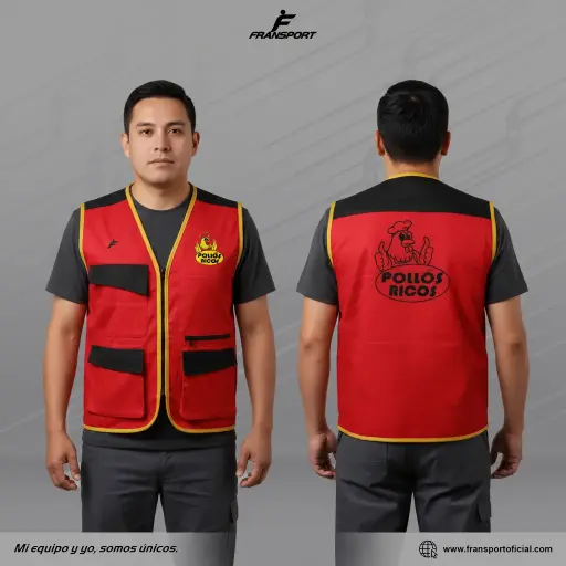 Chaleco - Ropa de trabajo personalizable Fransport - 432